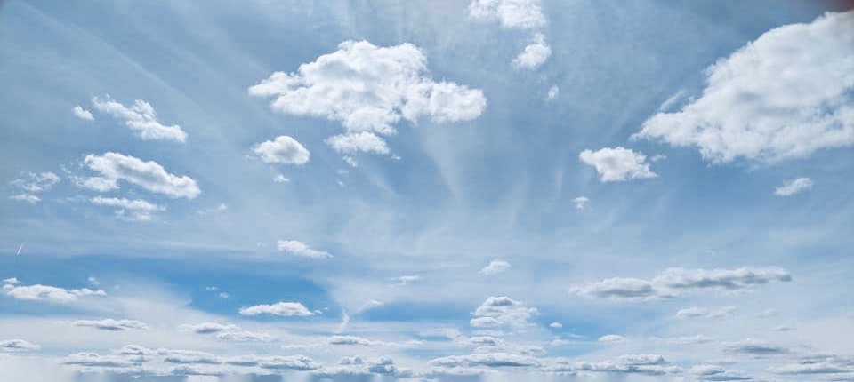 Blue Sky and Clouds